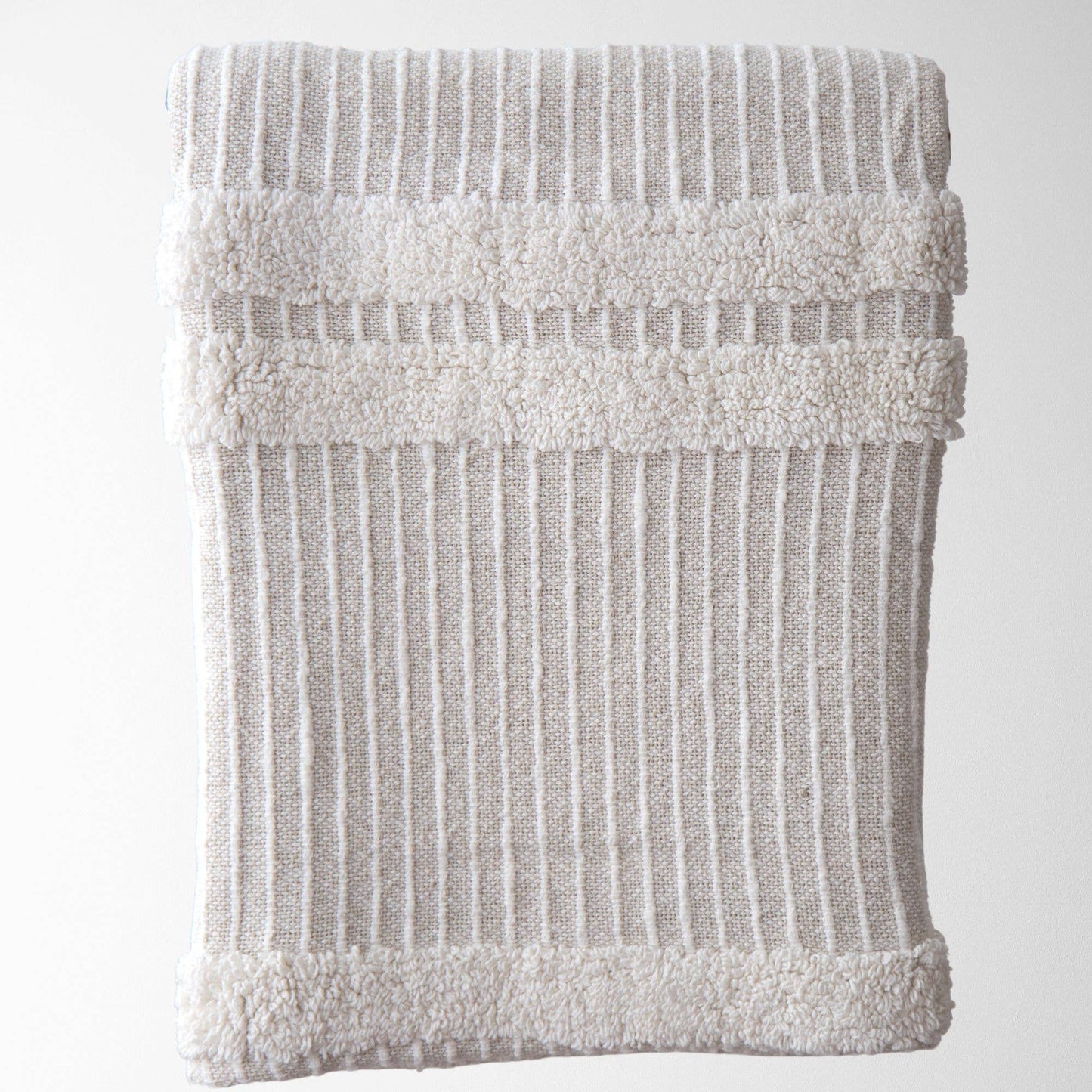 Blake Cotton Striped Throw Blanket