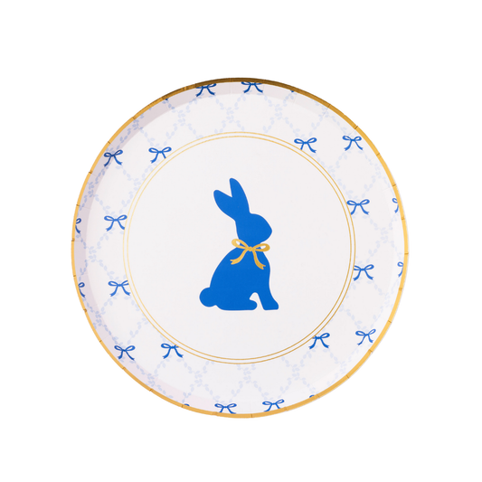Small Bunny Disposable Plates