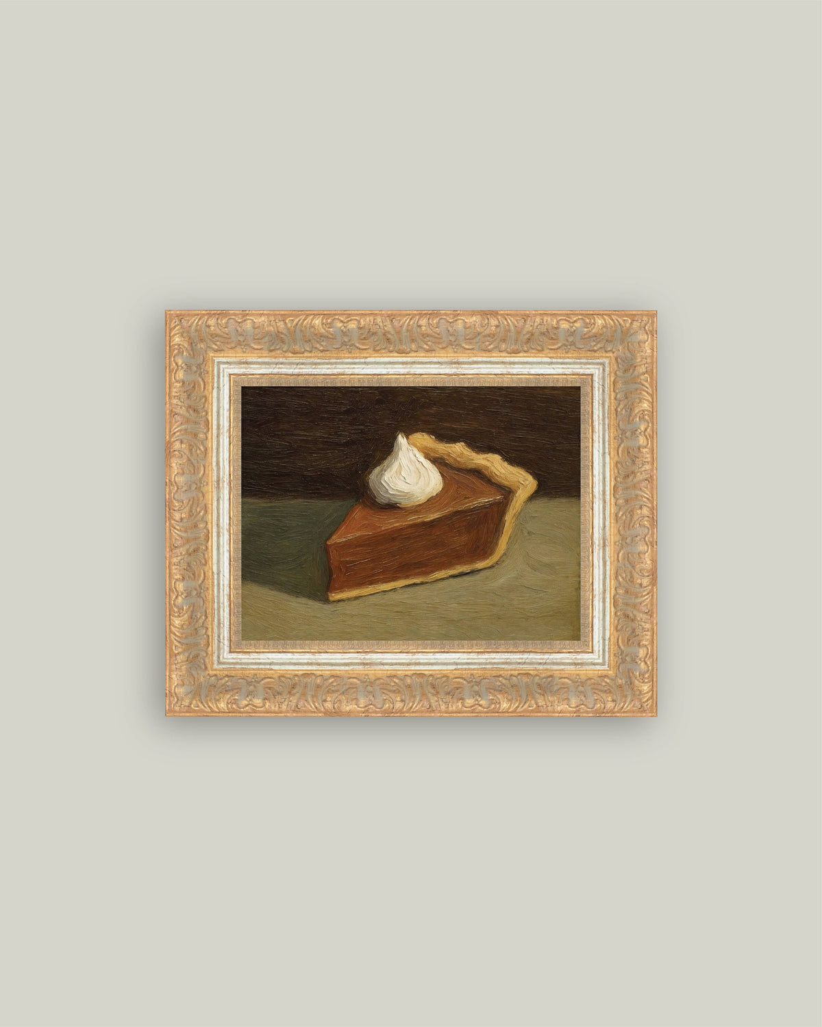 Pumpkin Pie Slice