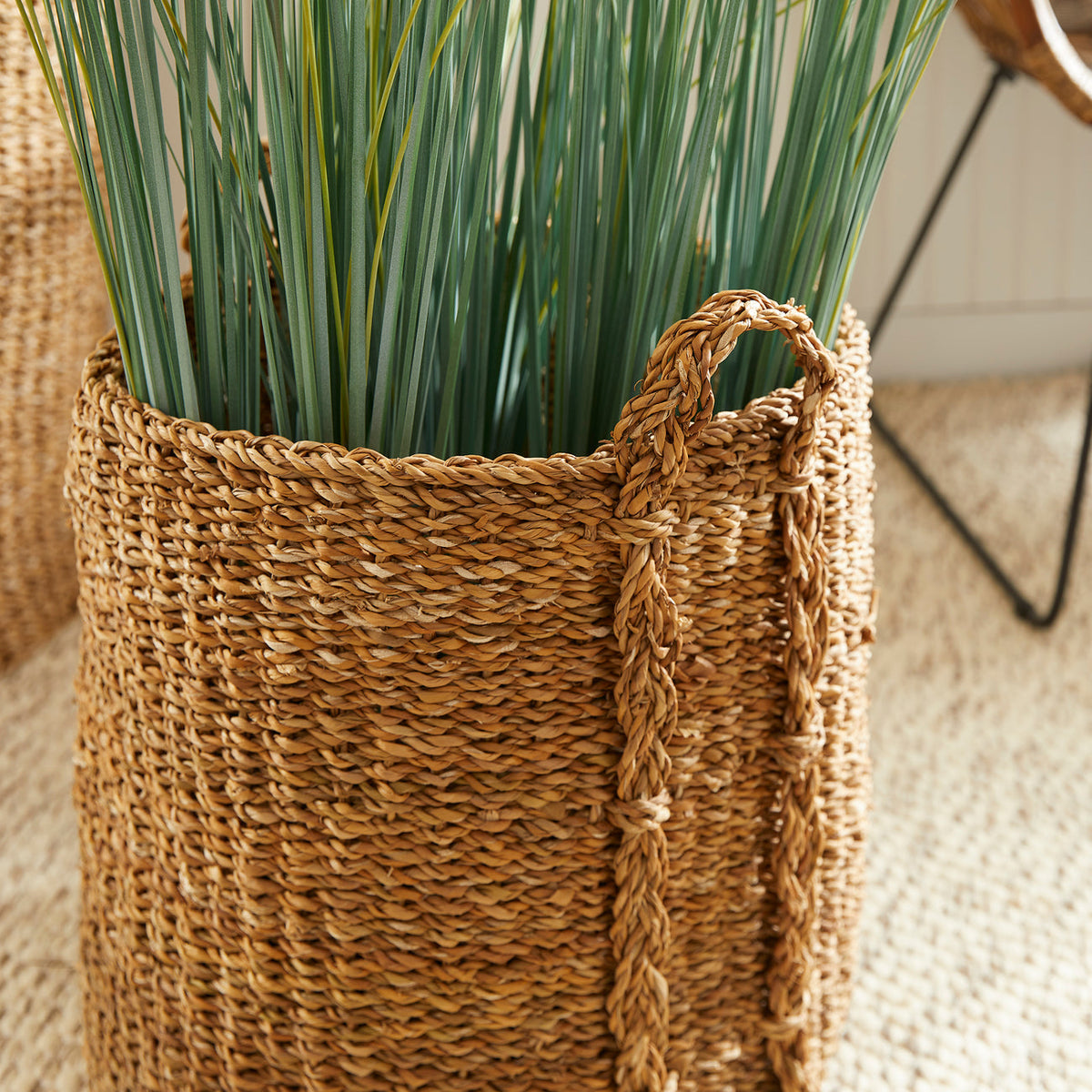 Seagrass Round Baskets