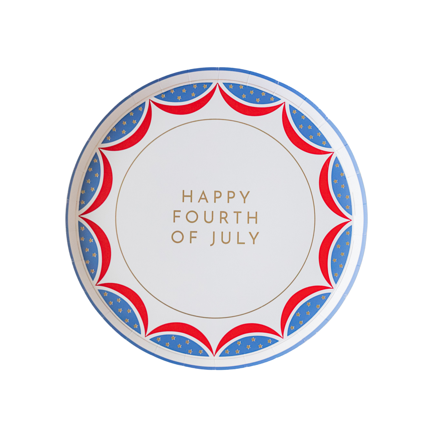 4th of July Dessert Plates