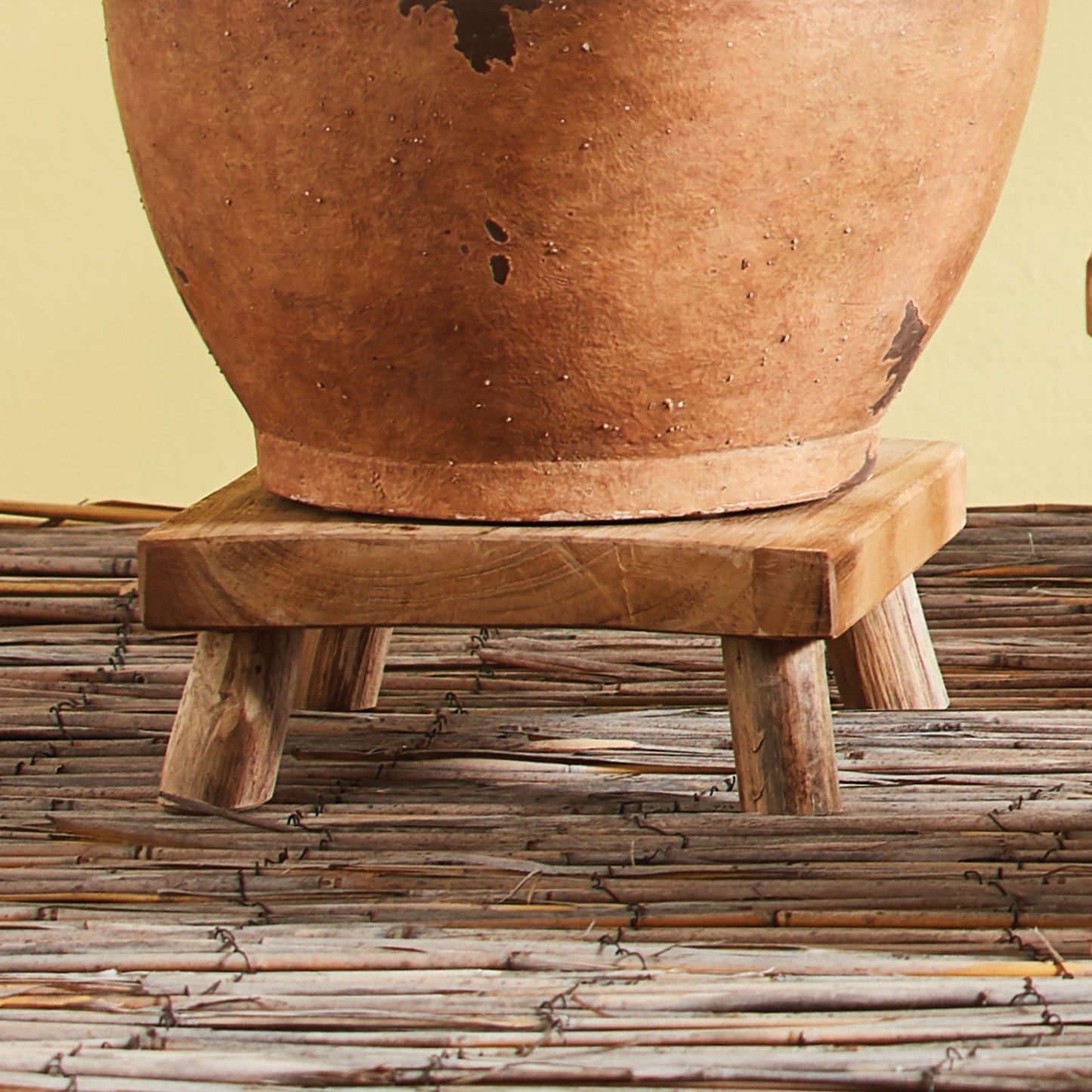 Higgins Teak Plant Stand - 2 Sizes