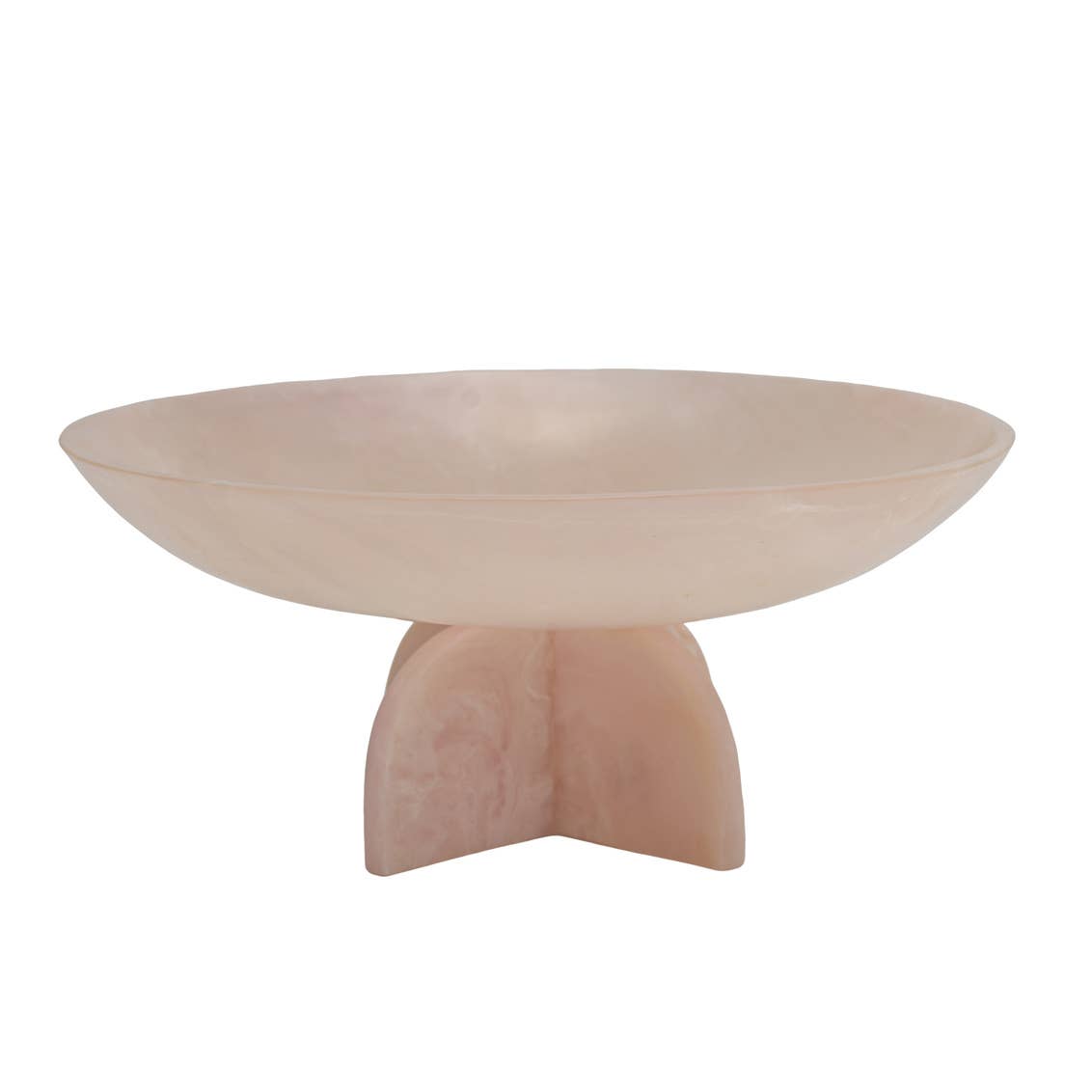 Lucente Pink Resin Fruit Bowl