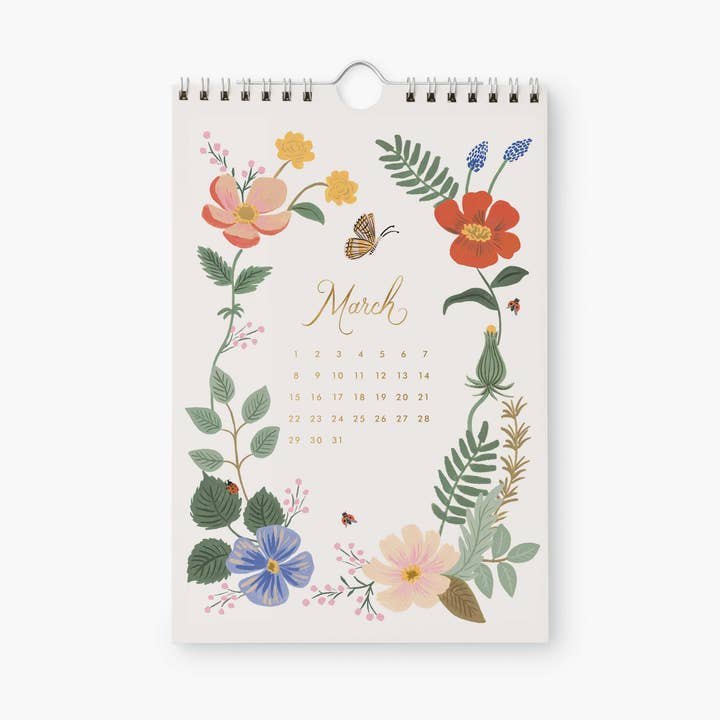 2026 Strawberry Fields Kitchen Calendar (6x9)