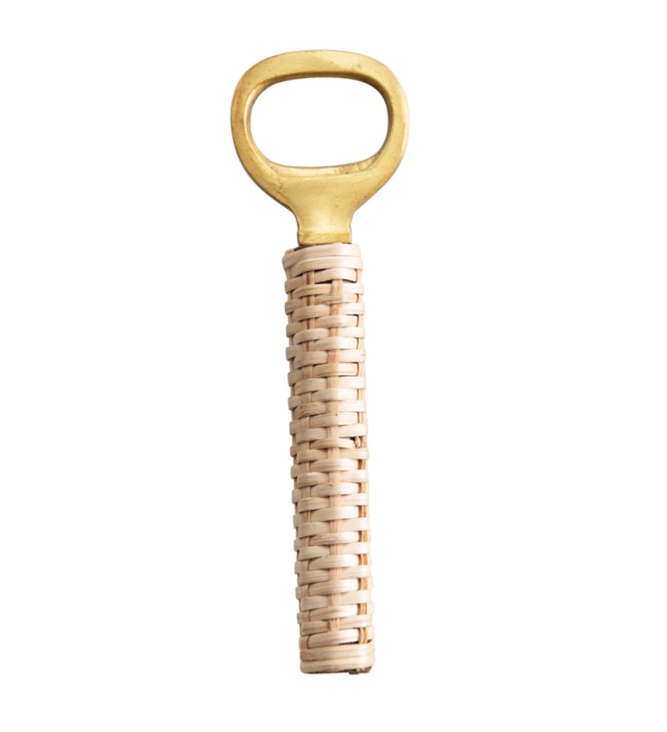Bottle Opener with Bamboo Wrapped Handle