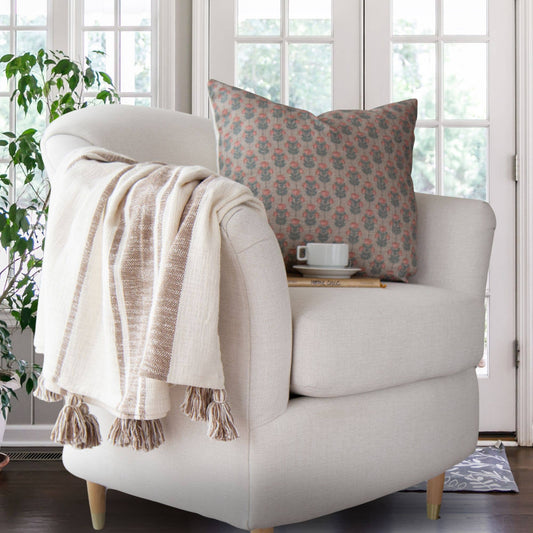 Rebecca's Grainsack Throw – Classic Vintage-Style Blanket