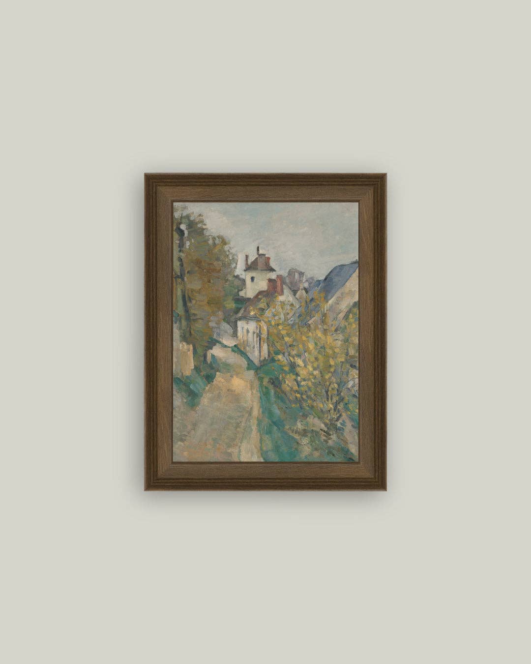 The House of Dr Gachet Framed Antique Art