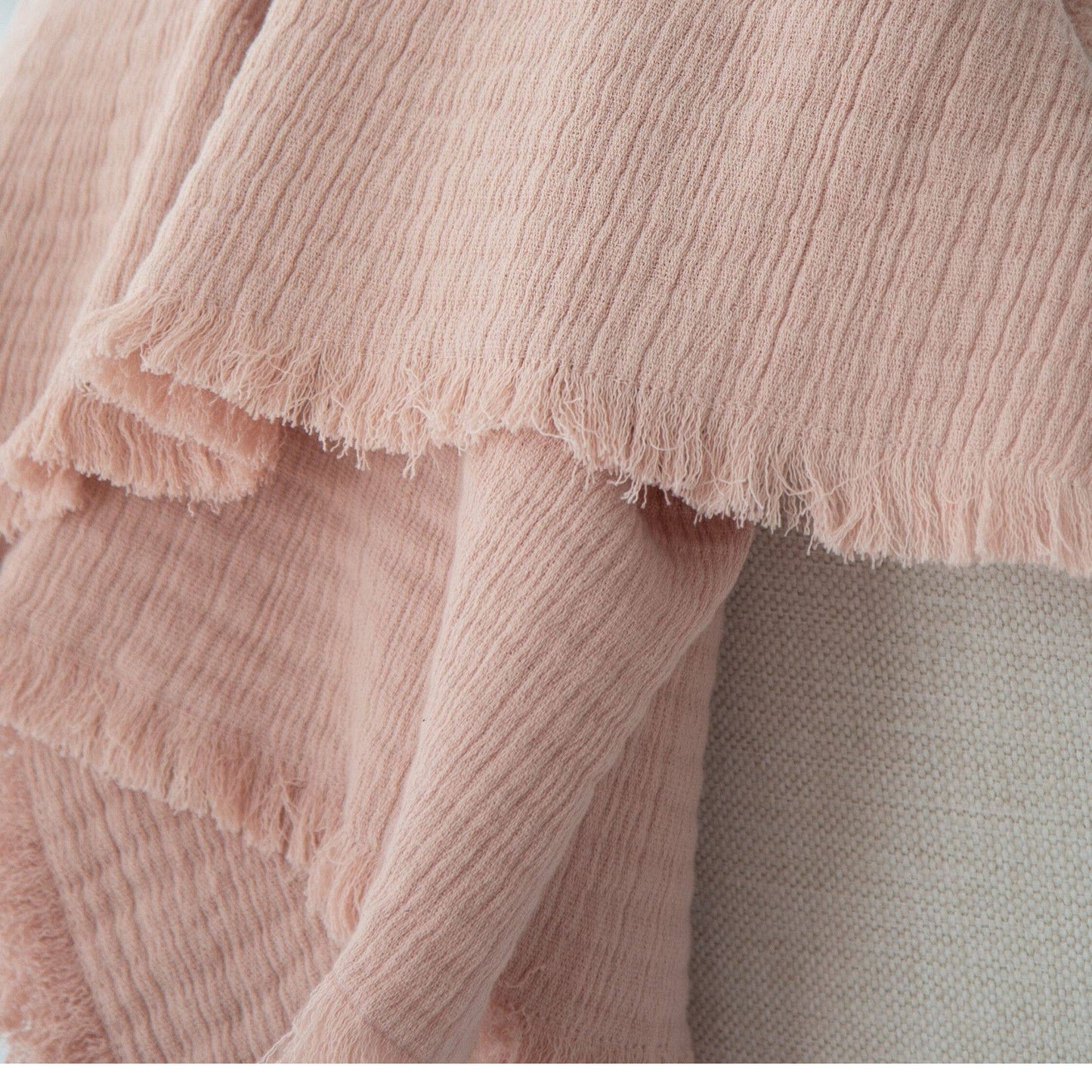 Evie Gauze Cotton Throw Blanket
