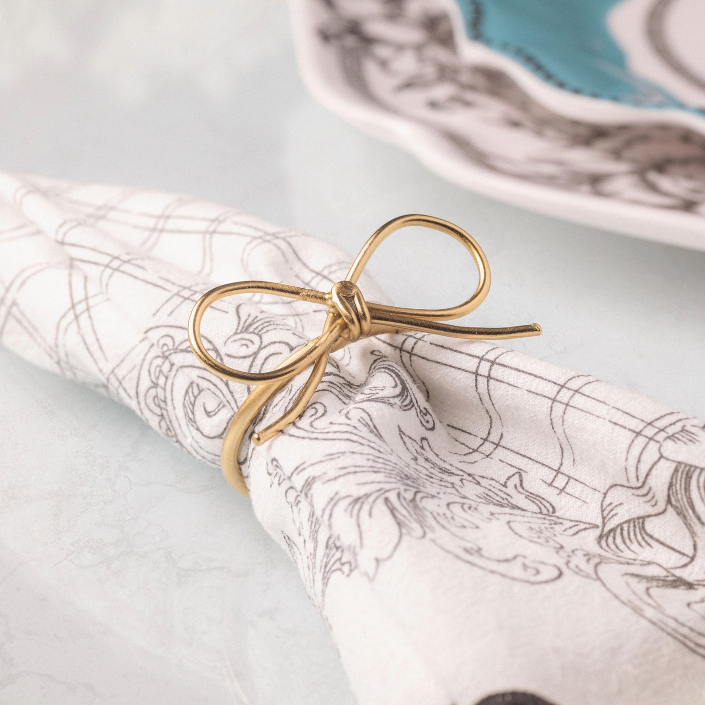 Bow Napkin Rings  - Set of 4