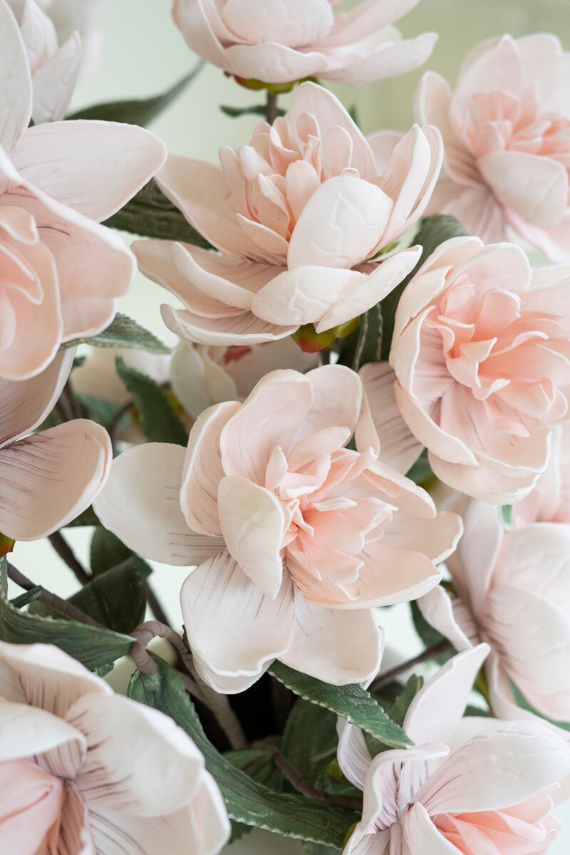Pink Faux Florals