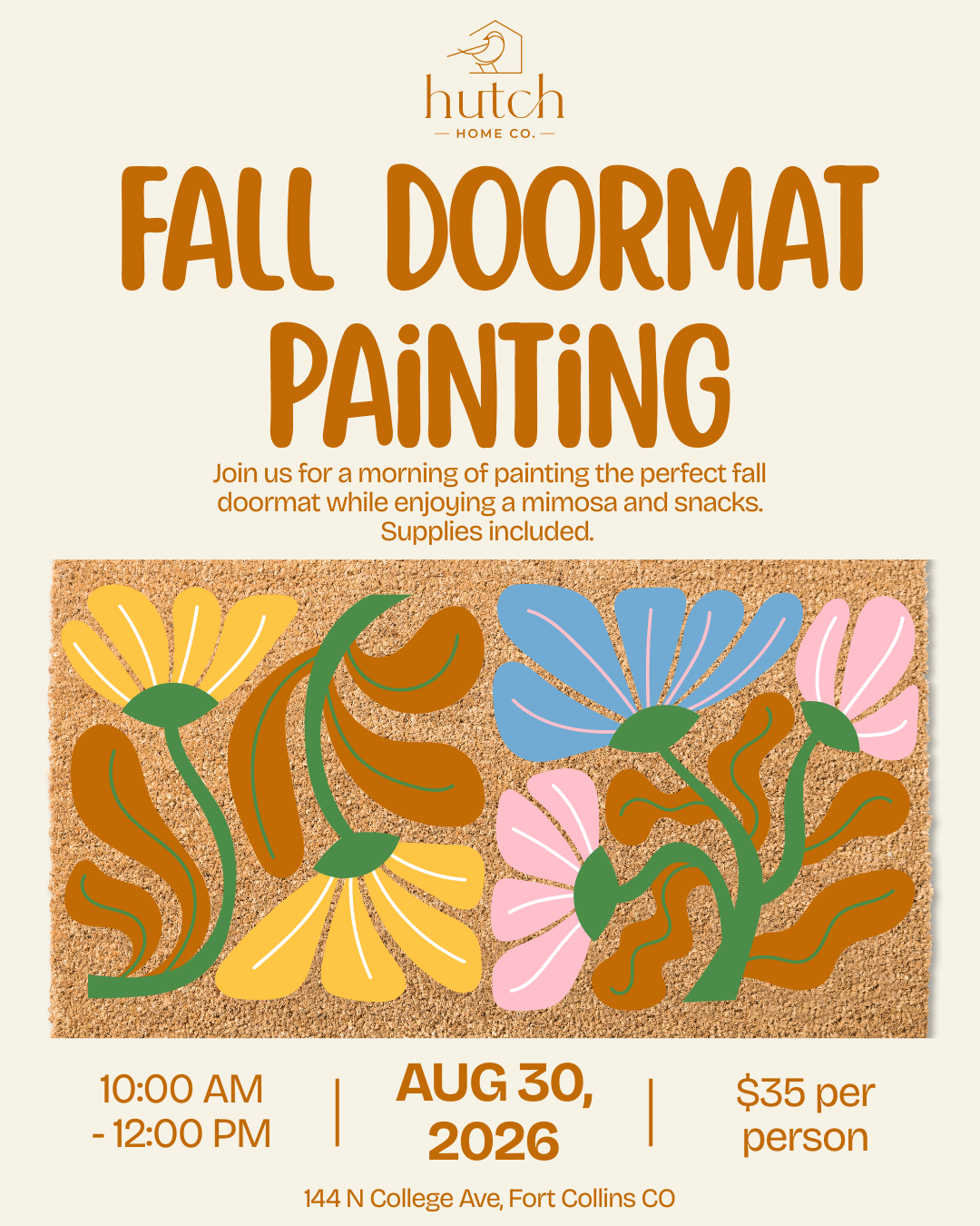 Fall Doormat Painting
