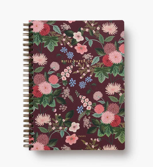 Dahlia Spiral Notebook
