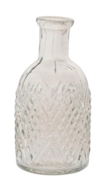 Pressed Glass Vase - 3 Styles