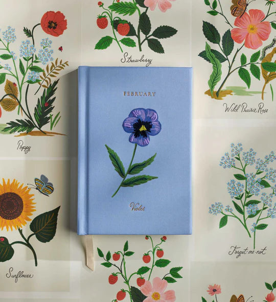 Birth Month Mini Embroidered Journal