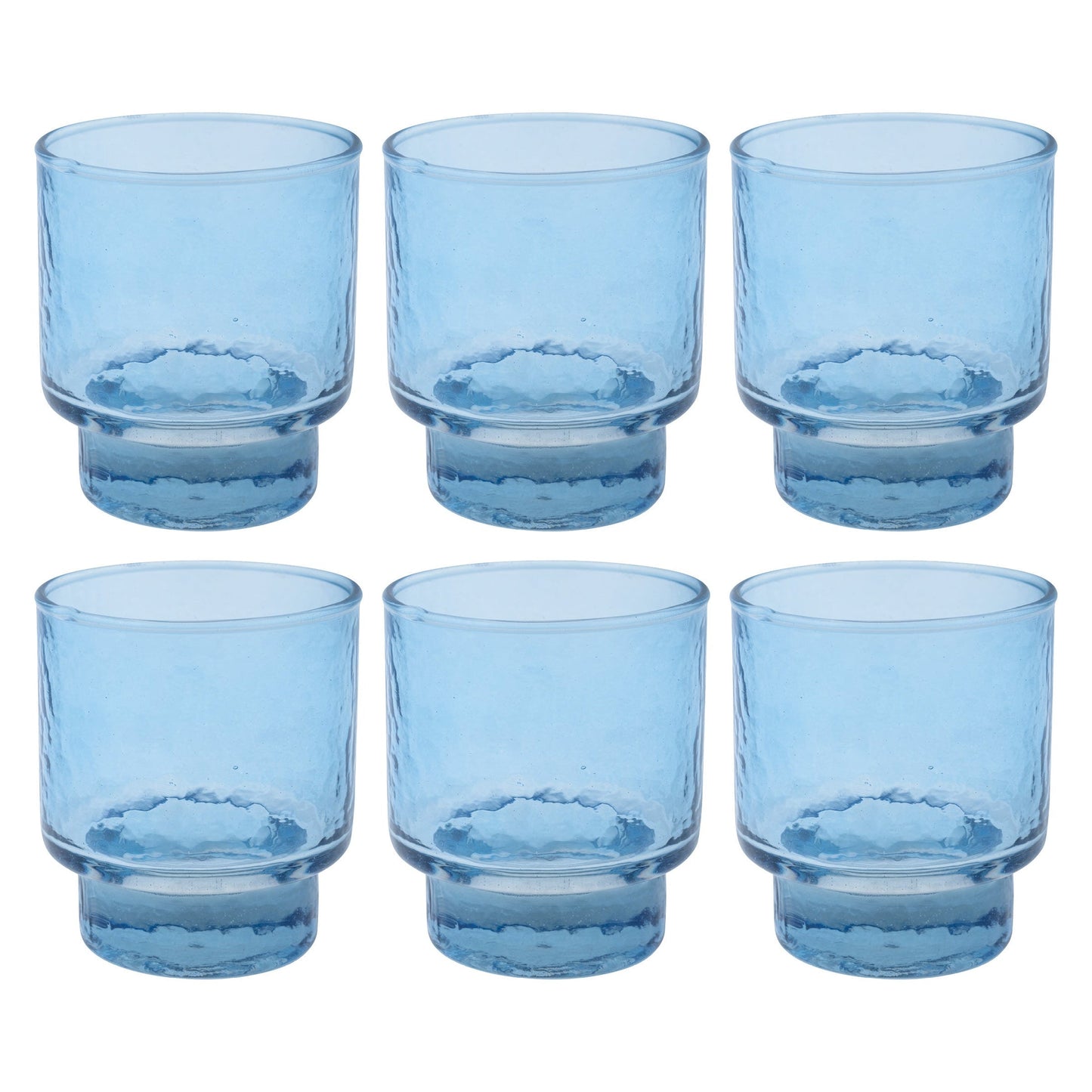 Catalina Stacking Glasses Indigo