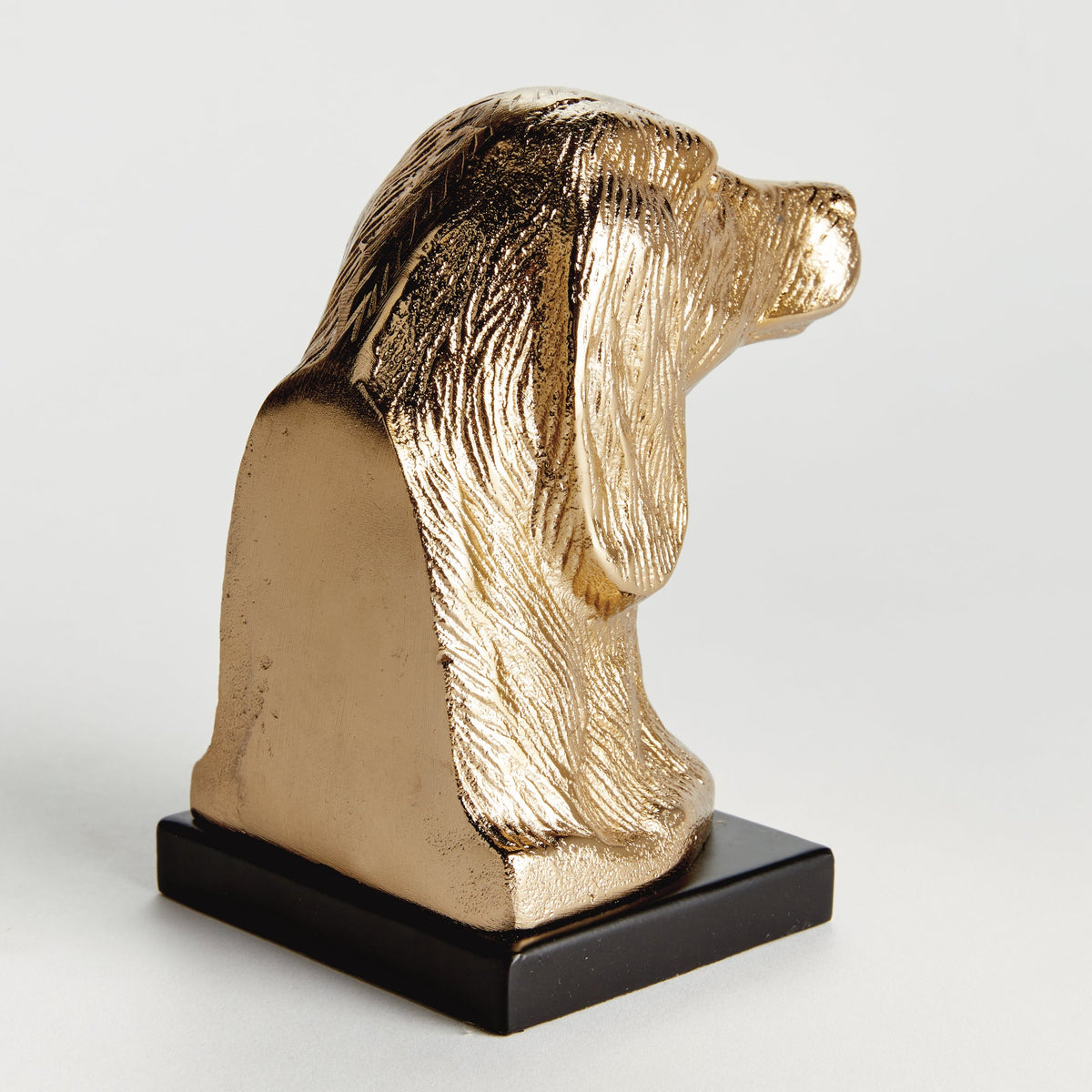 Distinguished Dog Bust Sculpture