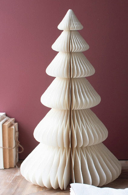 Accordion Paper Honeycomb Christmas Trees - 3 Styles