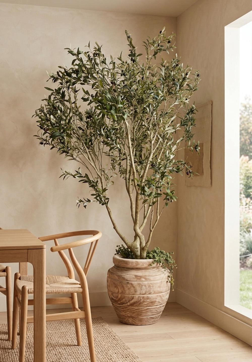 6ft Faux Olive Tree