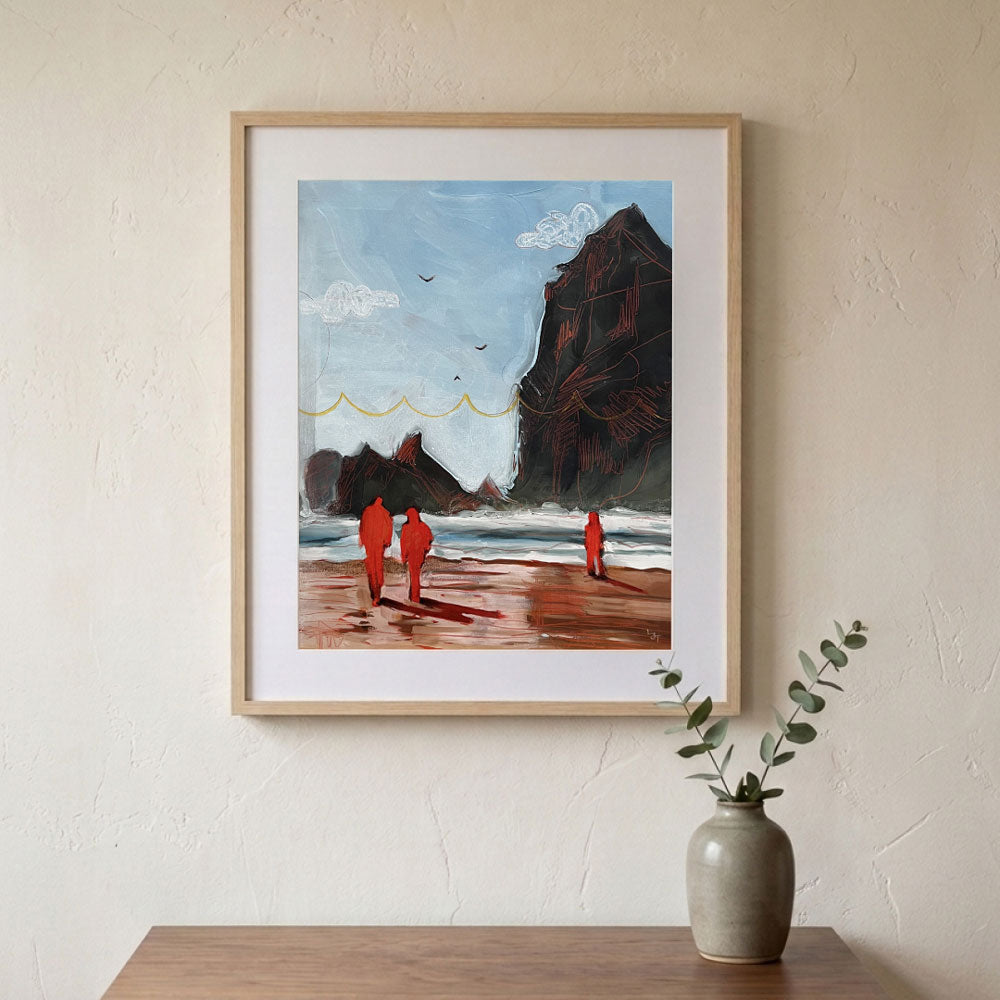 "Oregon Coast" Original Oil Painting