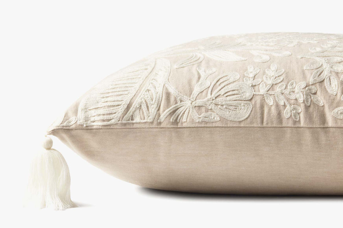 Soft Bloom Pillow - Cream