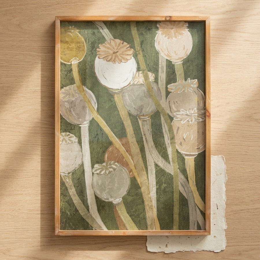 Framed Poppy Print