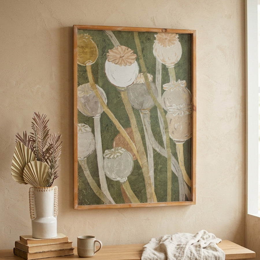 Framed Poppy Print