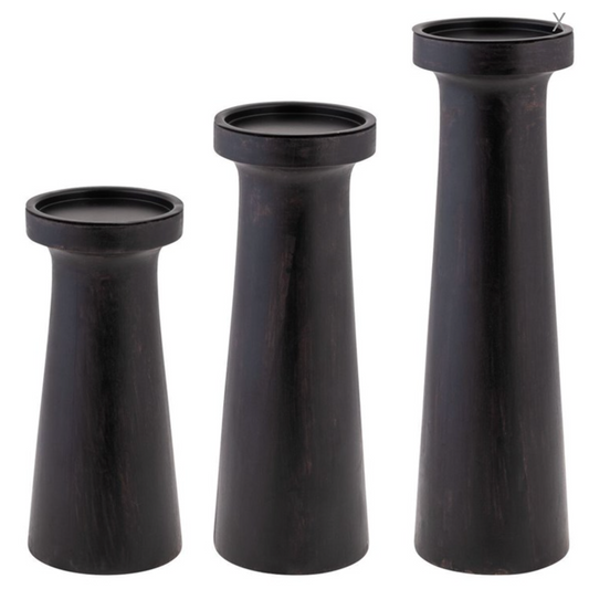 Madison Pillar Candle Holders | Set of 3