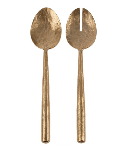 Hand Forged Salad Servers - Set of 2