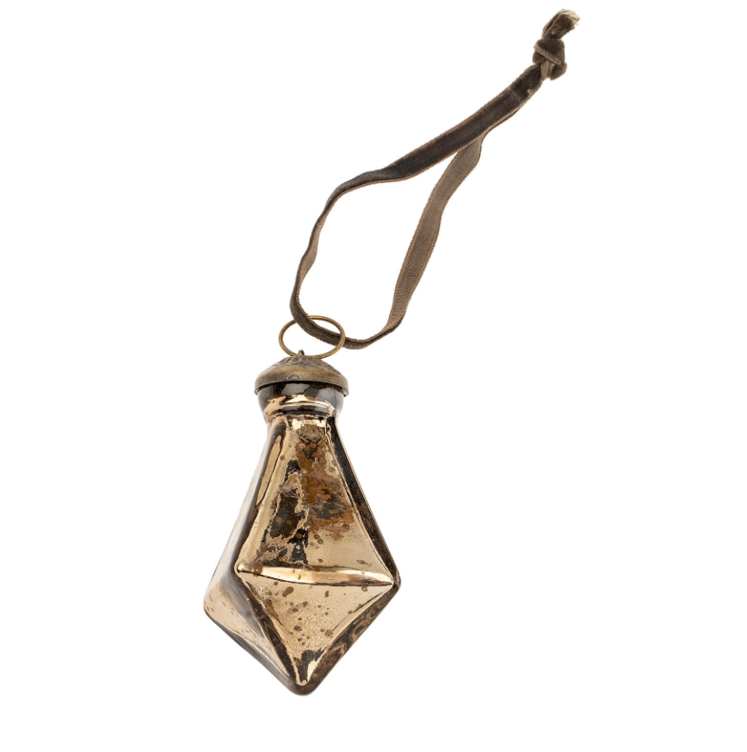 Diamond Droplet Ornament