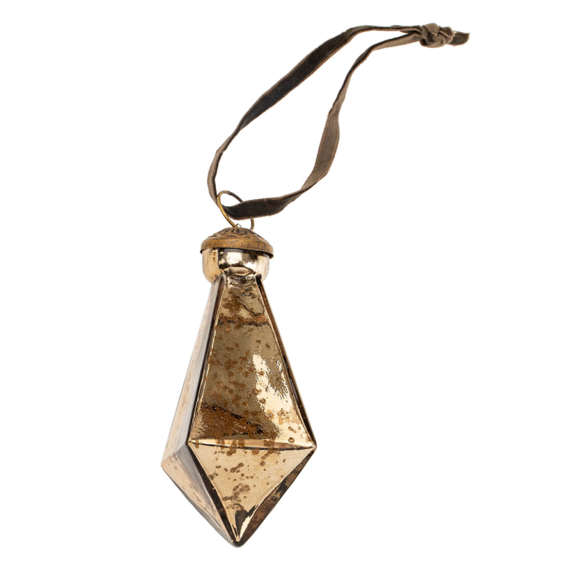 Diamond Droplet Ornament