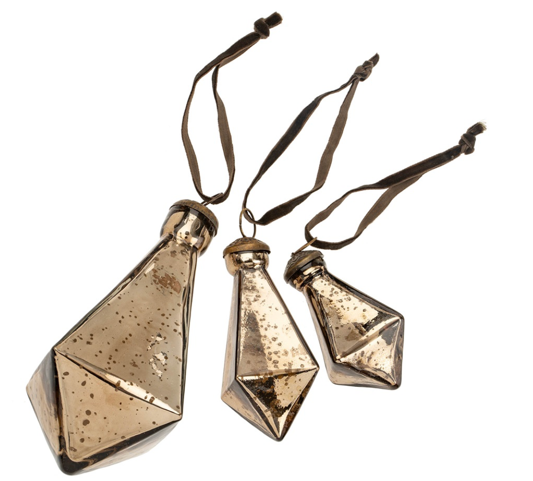 Diamond Droplet Ornament