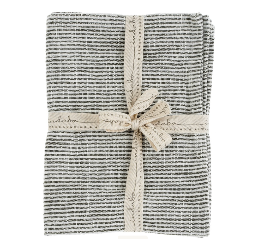 Chef Stripe Tea Towels - Set of 2