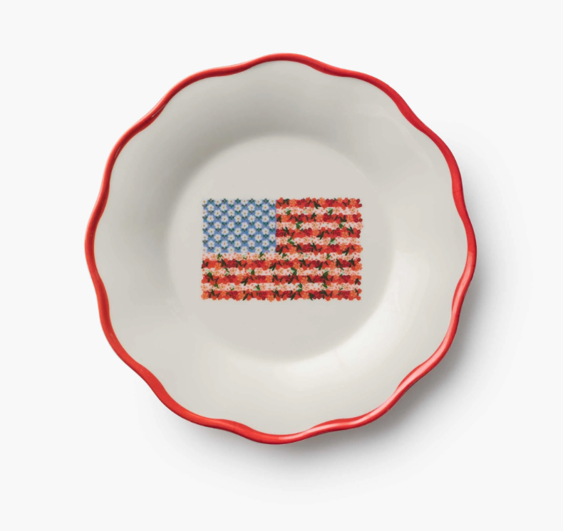 Americana Melamine Assorted Dessert Plates