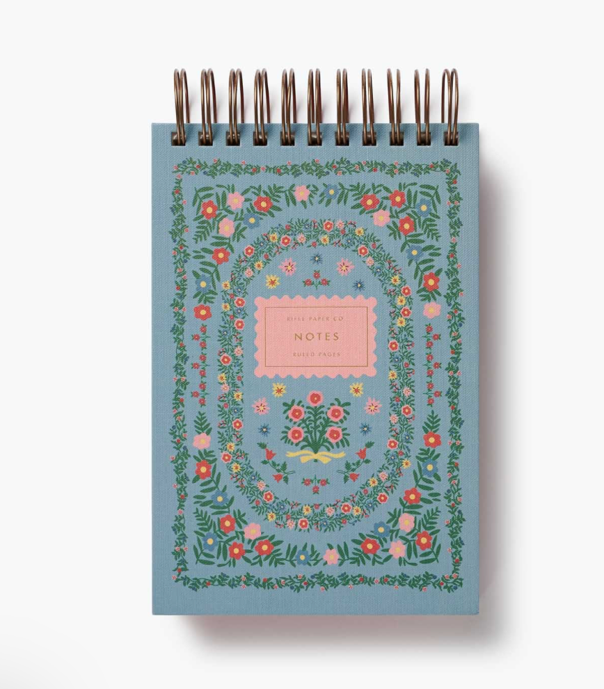 Rosette Desktop Spiral Notepad