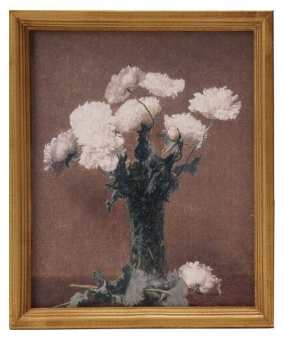 Wood Framed Vintage Reproduction Wall Décor, 2 Styles