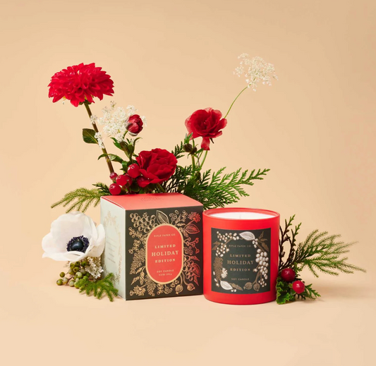 Holiday 9 oz Glass Candle