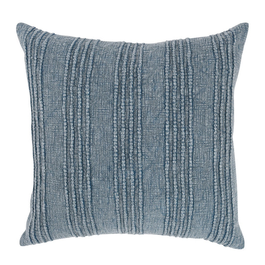Gratitude Pillow - Sea Flog Blue 22"x22"