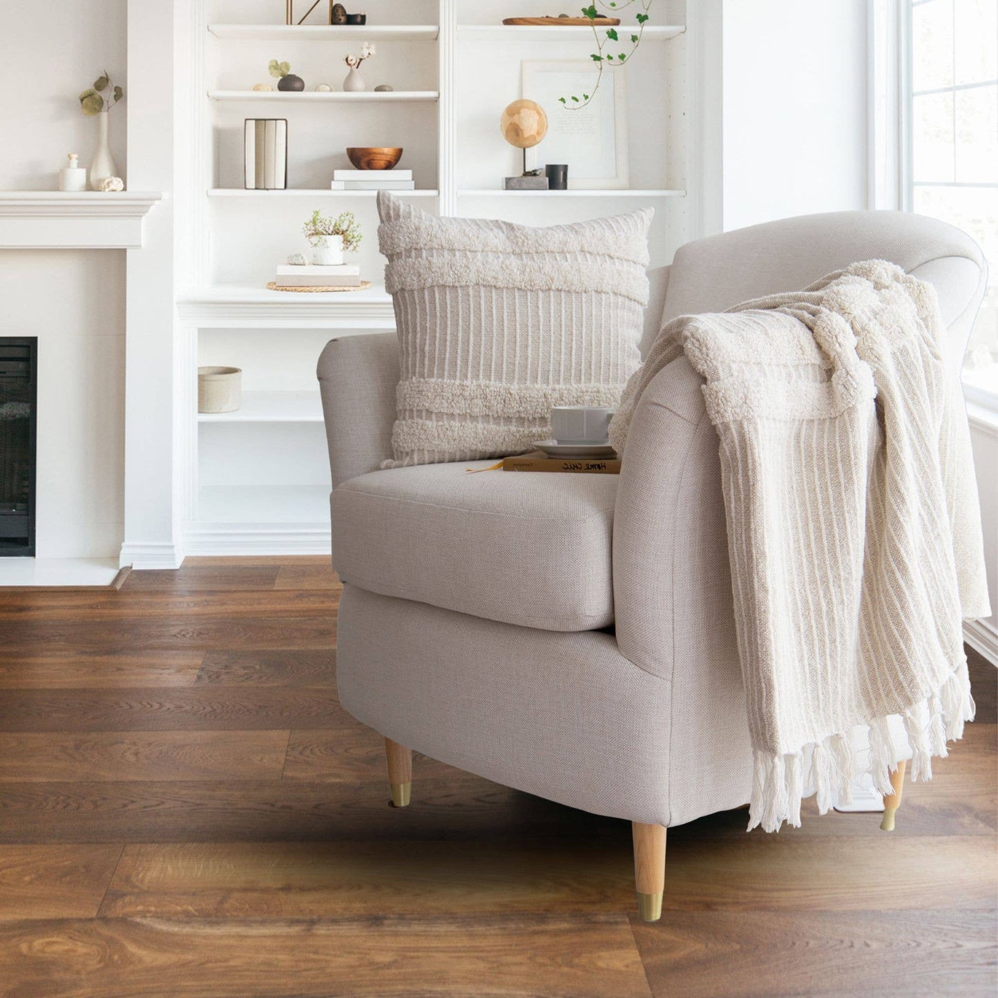 Blake Cotton Striped Throw Blanket