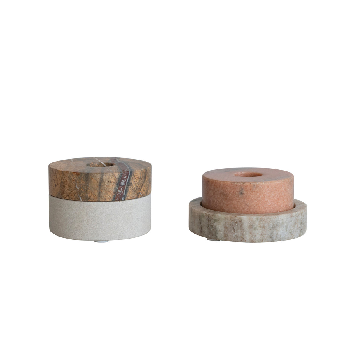Combination Tea Light/Taper/Pillar Holder - 2 styles