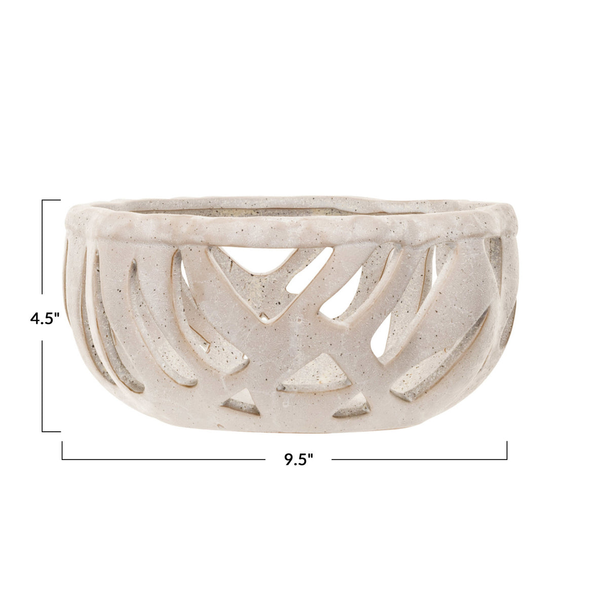 Stoneware Bread Basket