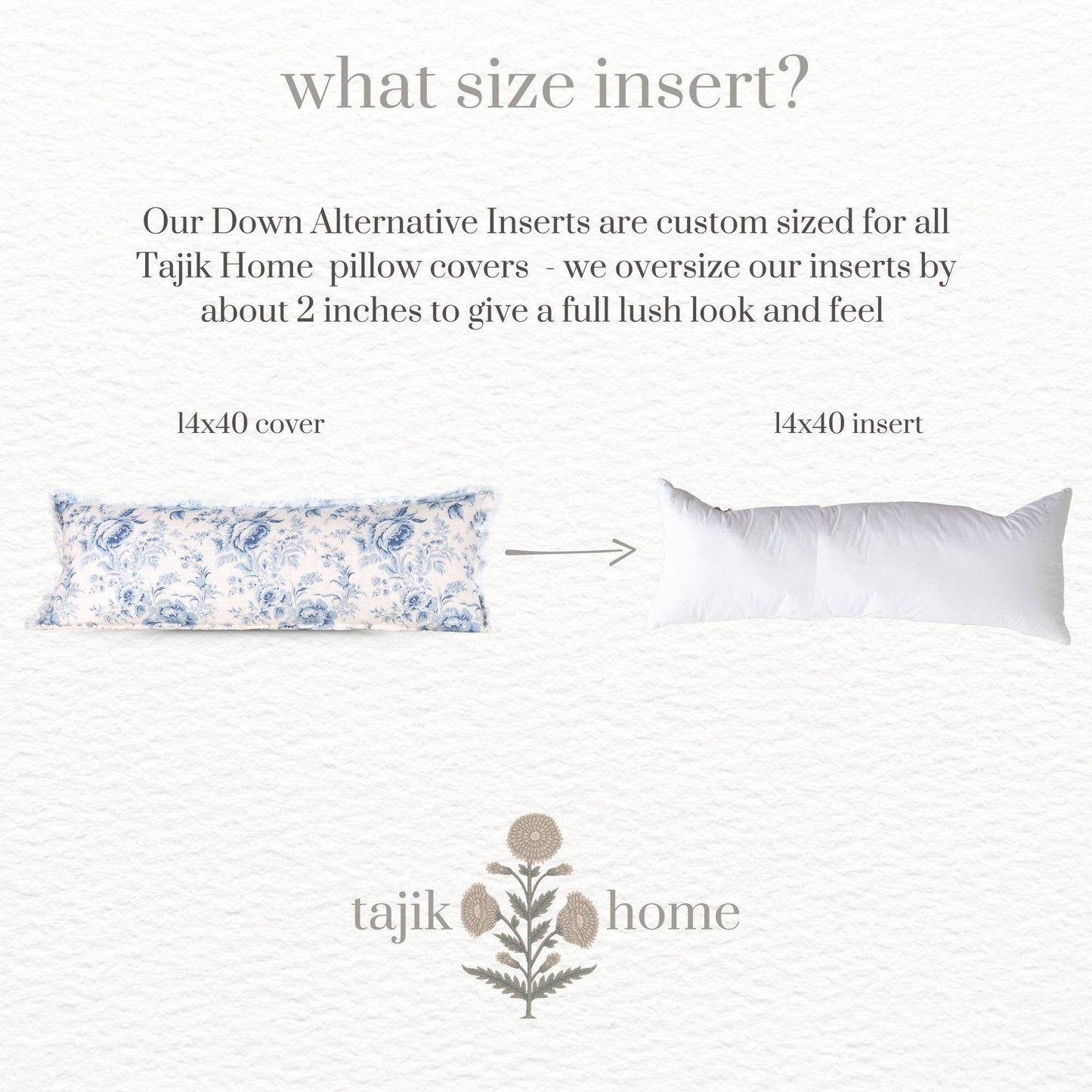 Down Alternative Pillow Inserts - Made in Massachusetts