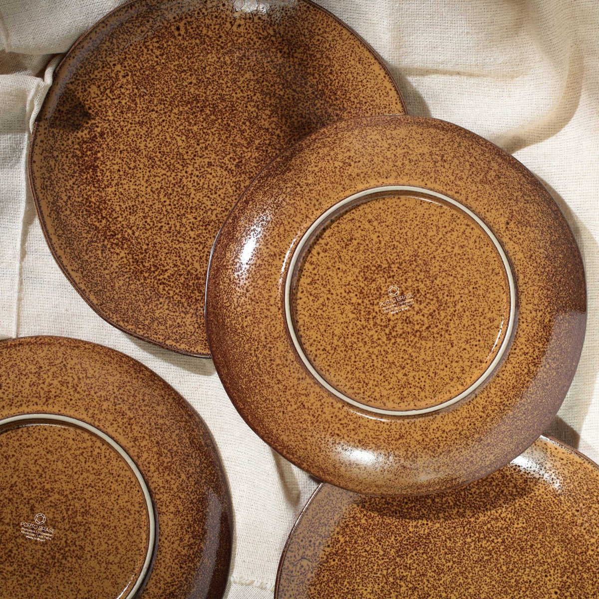 Organic Stoneware Dijon Dinner Plate - 10.4"