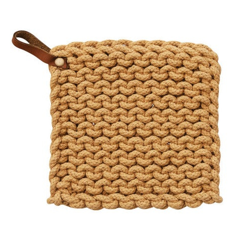 Cotton Crocheted Pot Holder