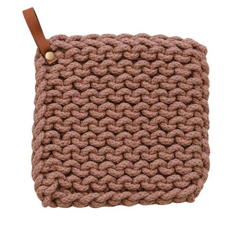 Cotton Crocheted Pot Holder