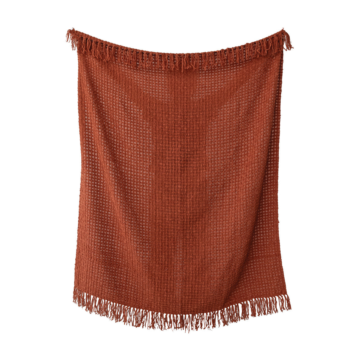 Chenille Waffle Weave Throw