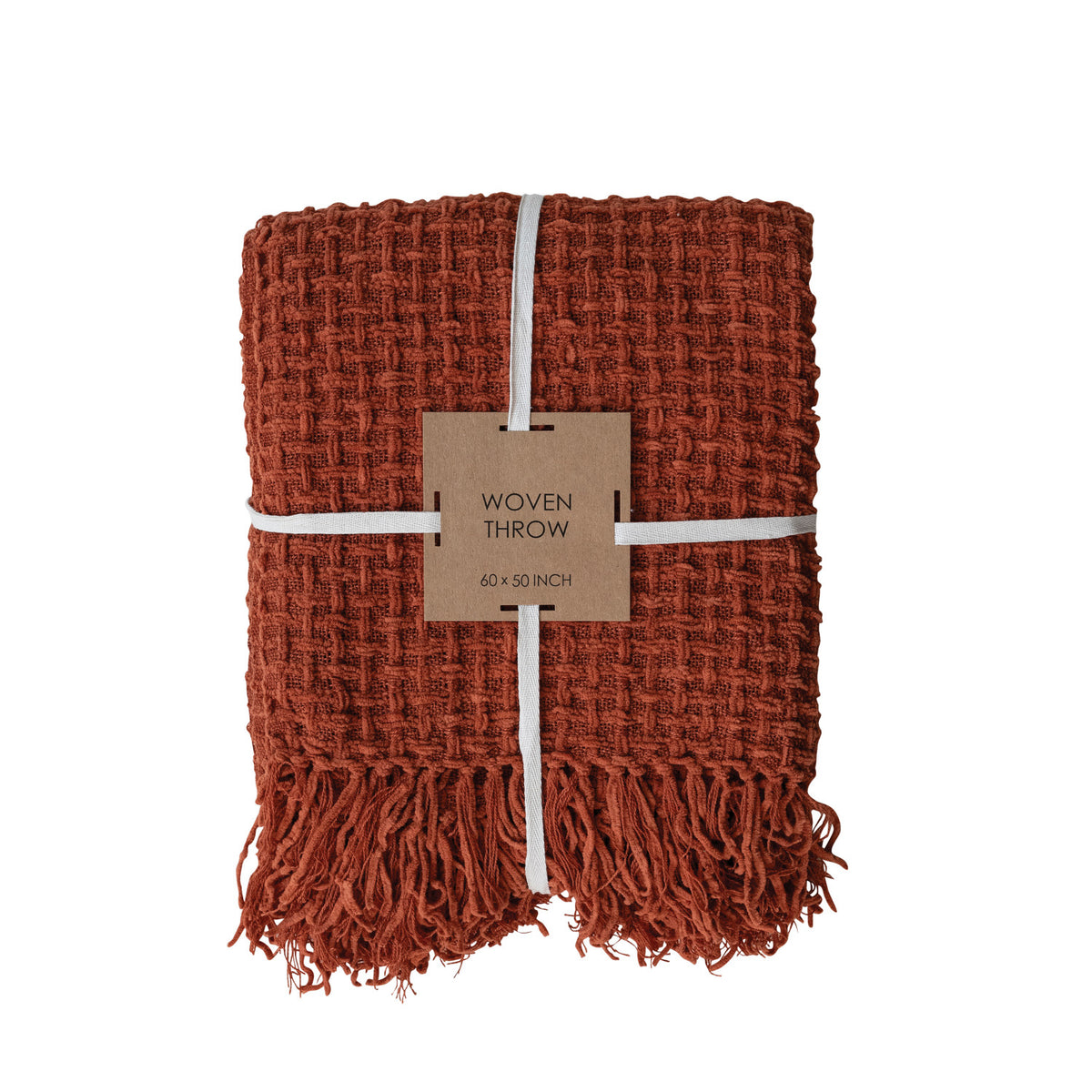 Chenille Waffle Weave Throw