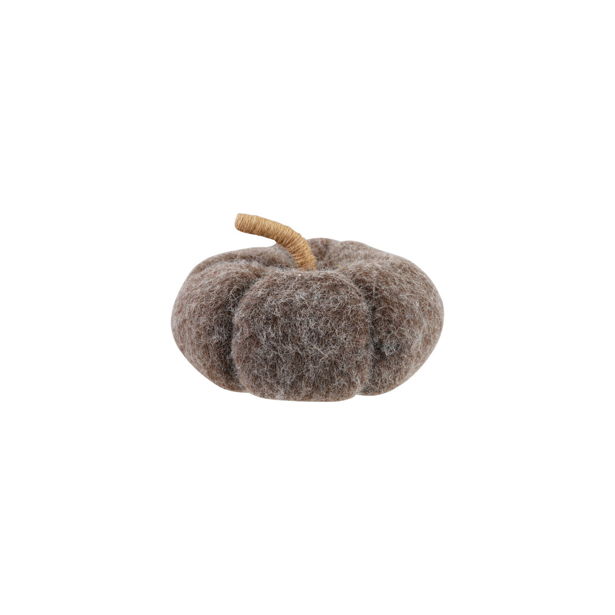 Felt Pumpkins with Jute Wrapped Stems