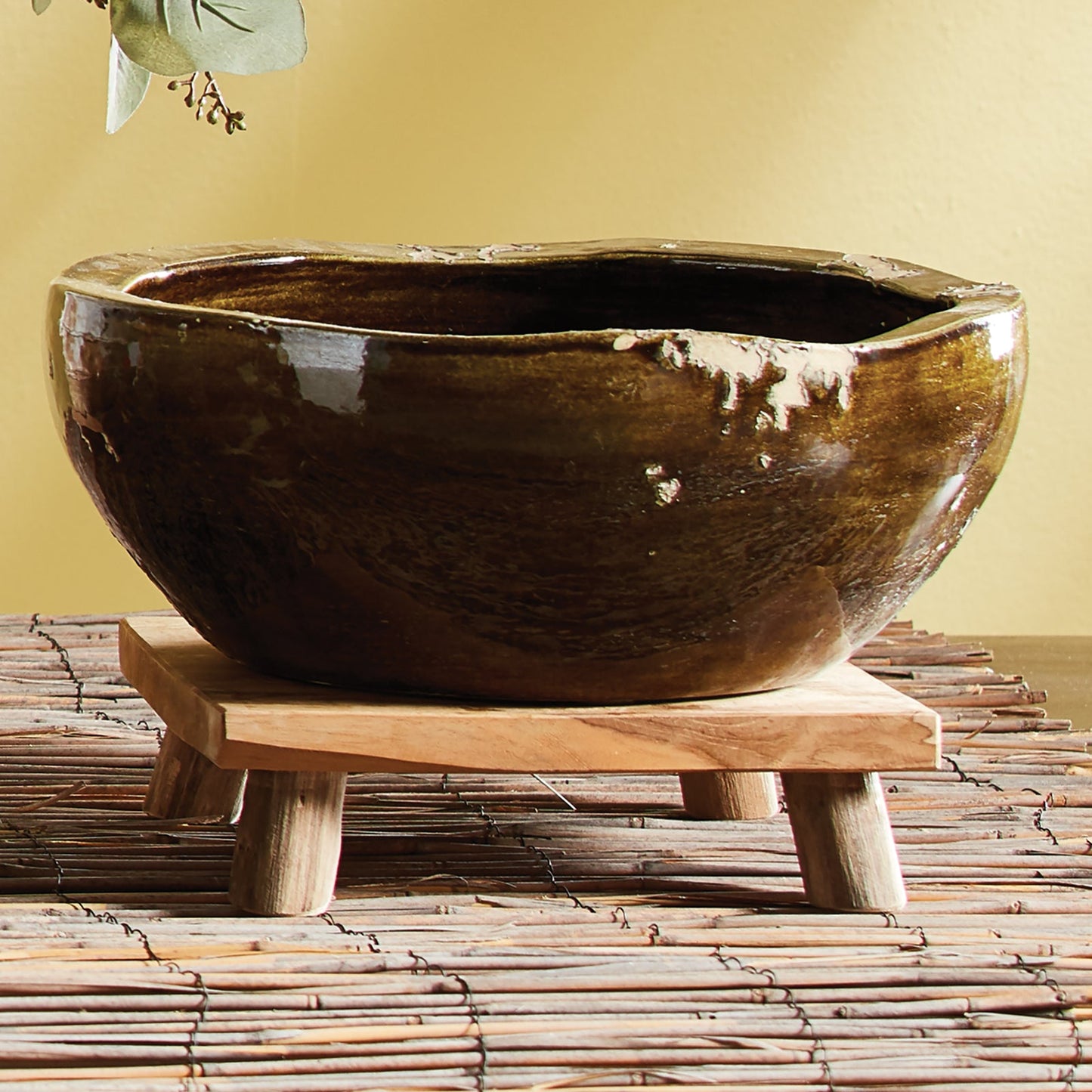 Higgins Teak Plant Stand - 2 Sizes