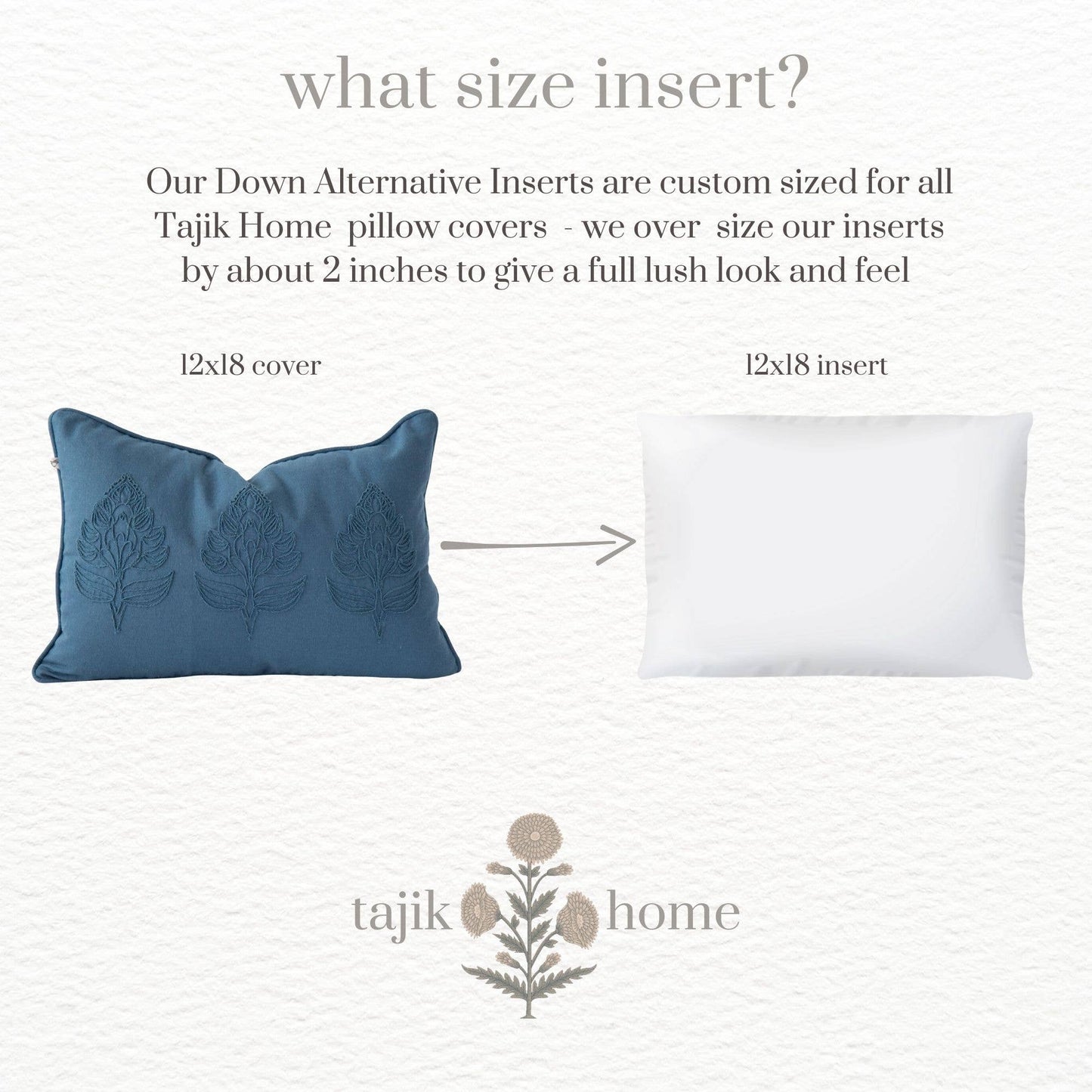Down Alternative Pillow Inserts - Made in Massachusetts