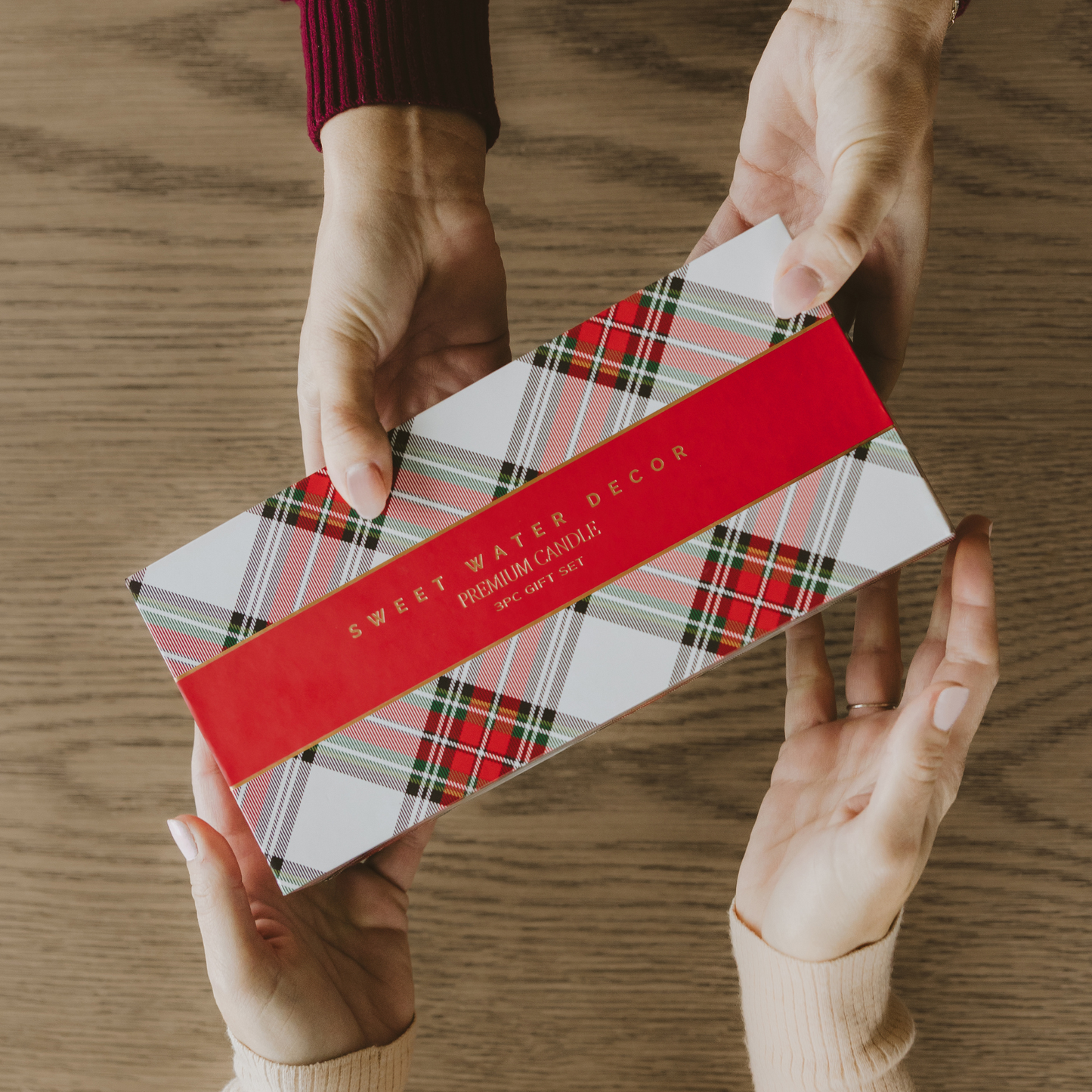 Soy Christmas Candle Gift Box Set